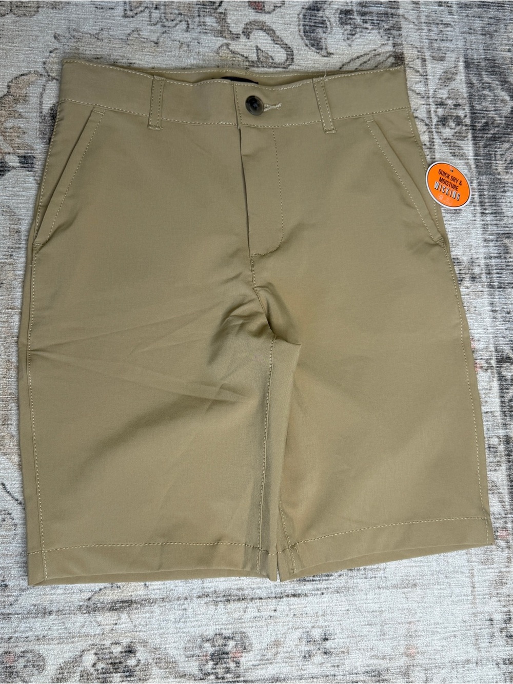 Boy’s Khaki Uniform Shorts